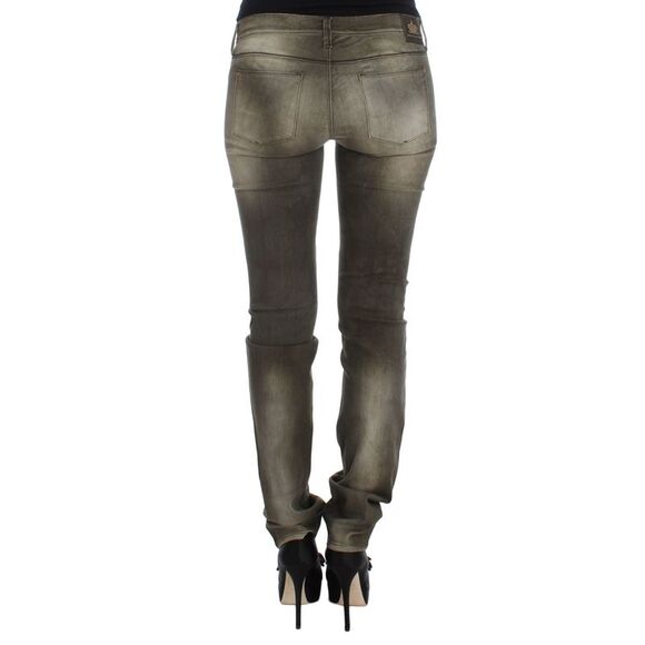 Ermanno Scervino SIG30294 Slimfit Jeans Women Gray Jeans & Pants - Picture 3 of 6